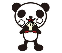 white&black panda season&event sticker #1486628