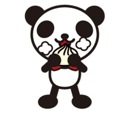 white&black panda season&event sticker #1486628