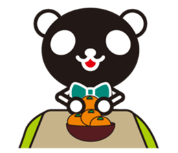 white&black panda season&event sticker #1486635