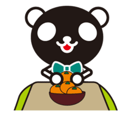 white&black panda season&event sticker #1486635