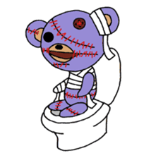 Zombie Teddy Bears sticker #1486772