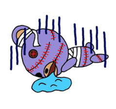 Zombie Teddy Bears sticker #1486778