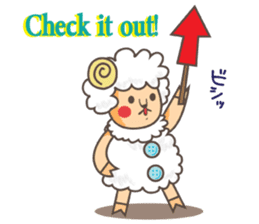 Wool 75% Sheep sticker #1486803