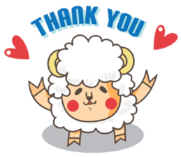 Wool 75% Sheep sticker #1486809