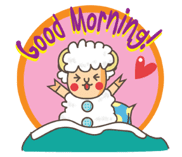 Wool 75% Sheep sticker #1486810