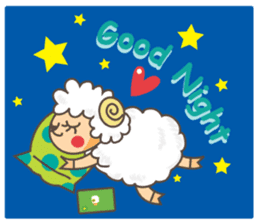 Wool 75% Sheep sticker #1486811