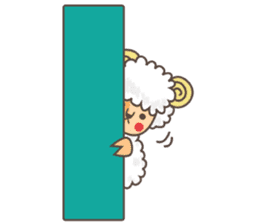 Wool 75% Sheep sticker #1486822