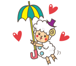 Wool 75% Sheep sticker #1486832