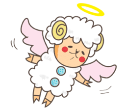 Wool 75% Sheep sticker #1486834