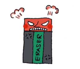 DEAR ERASER sticker #1486903