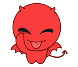 Little Devil & Angel sticker #1487123