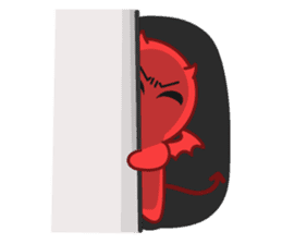 Little Devil & Angel sticker #1487129