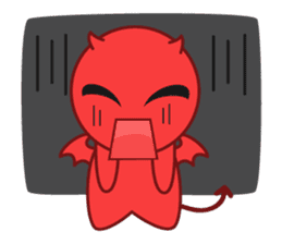 Little Devil & Angel sticker #1487135