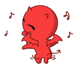Little Devil & Angel sticker #1487136
