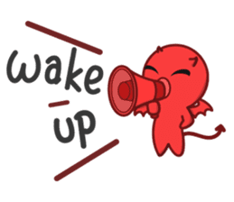 Little Devil & Angel sticker #1487139