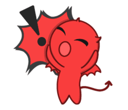 Little Devil & Angel sticker #1487142
