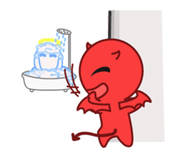 Little Devil & Angel sticker #1487147