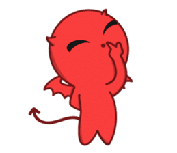 Little Devil & Angel sticker #1487149