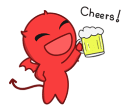 Little Devil & Angel sticker #1487153