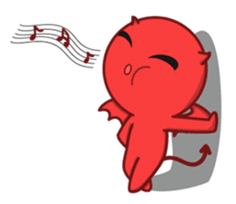 Little Devil & Angel sticker #1487158