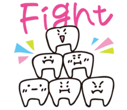 We are teeth! sticker #1487429