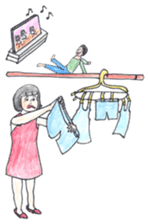 Cute Couple. Nao&Take sticker #1487524