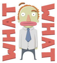 Awkwordians sticker #1487743