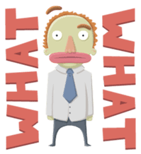 Awkwordians sticker #1487743