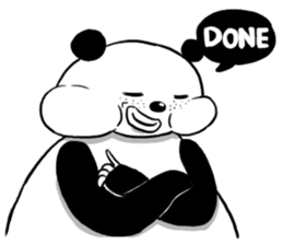 Chubby Chubby Panda sticker #1487767