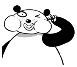 Chubby Chubby Panda sticker #1487776
