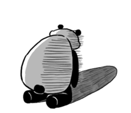 Chubby Chubby Panda sticker #1487789