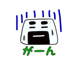 Onigiri uncle sticker #1487899