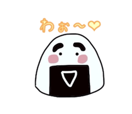 Onigiri uncle sticker #1487900
