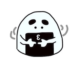 Onigiri uncle sticker #1487909