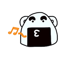 Onigiri uncle sticker #1487914
