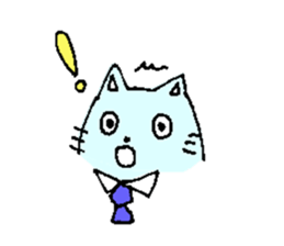 Everyday conversation couple of cats sticker #1488272