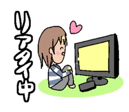 A rotten girl sticker #1488861