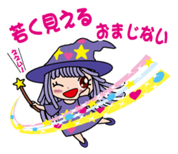 Magic girl sticker #1488929
