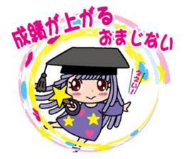 Magic girl sticker #1488944