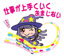 Magic girl sticker #1488946