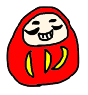 Daruma-chan sticker #1489241