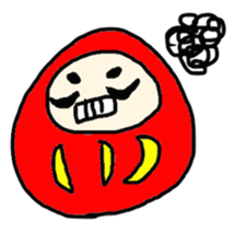 Daruma-chan sticker #1489243