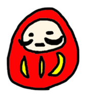 Daruma-chan sticker #1489245
