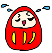 Daruma-chan sticker #1489257