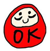 Daruma-chan sticker #1489260