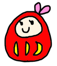 Daruma-chan sticker #1489262
