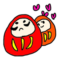 Daruma-chan sticker #1489263