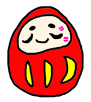 Daruma-chan sticker #1489264