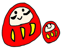 Daruma-chan sticker #1489266