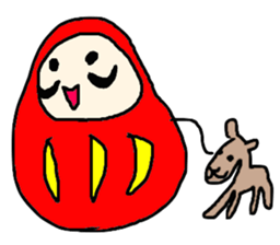 Daruma-chan sticker #1489268